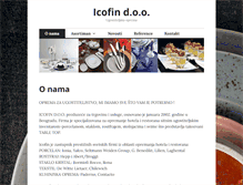 Tablet Screenshot of icofin.rs